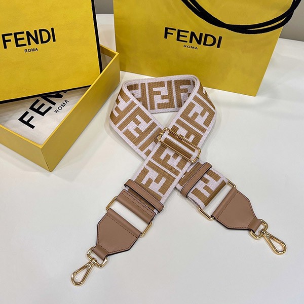 Fendi Strap You FF logo shoulder strap replica 2 colors 8AV386