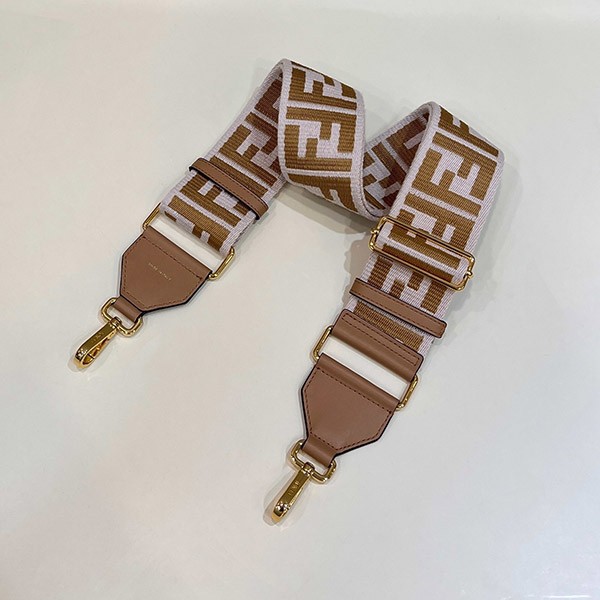 Fendi Strap You FF logo shoulder strap replica 2 colors 8AV386
