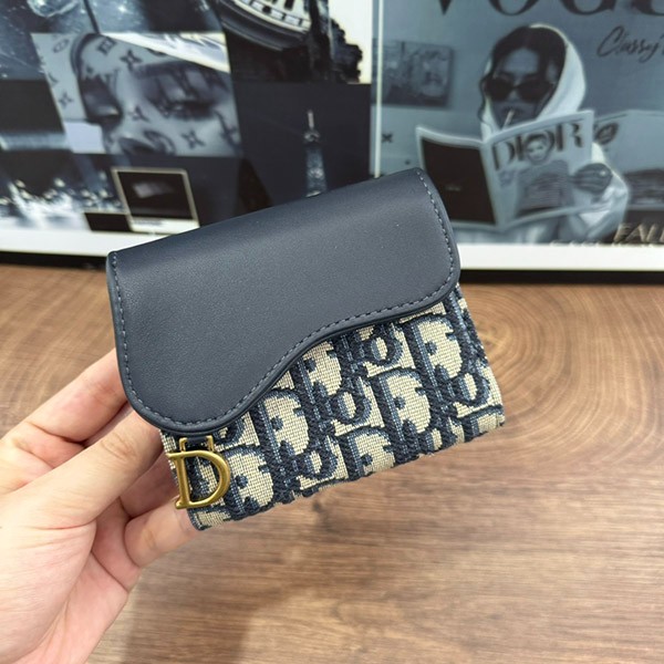 Dior Saddle Lotus Wallet Replica des13198 Dior Saddle Lotus Wallet Replica des13198