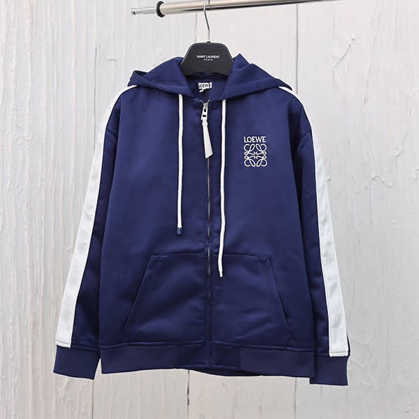 Best Price Guarantee Loewe Hooded Tracksuit Jacket Replica lox50718