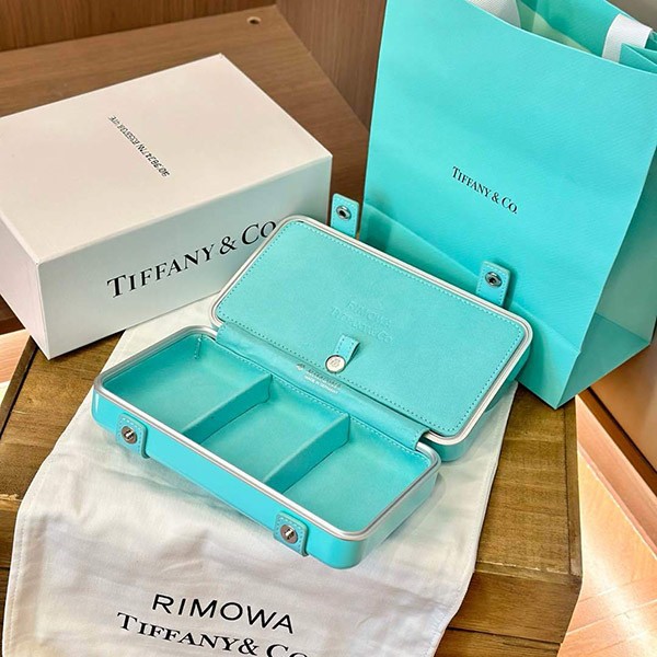 Limited collaboration ★ Tiffany Rimowa fake jewelry case rip13268