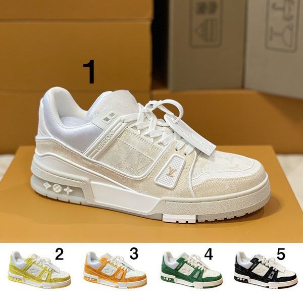 Very popular! Louis Vuitton Trainer Line Sneakers Replica 5 colors vuf73286 Very popular! Louis Vuitton Trainer Line Sneakers Replica 5 colors vuf73286