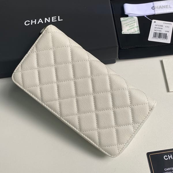Immediate delivery Chanel copy classic long zip wallet shm27640