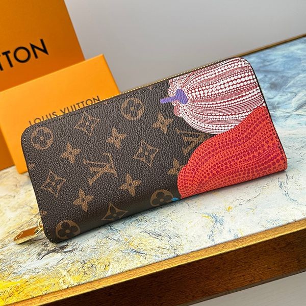 Louis Vuitton LV x YK Zippy Wallet Replica Vertical M81971 Available Now