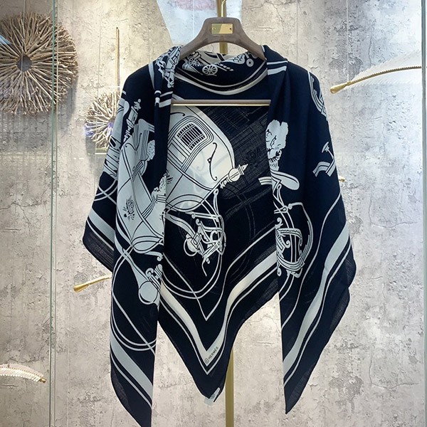 Hermes Cashmere Stole Replica Carre 140 erd11356