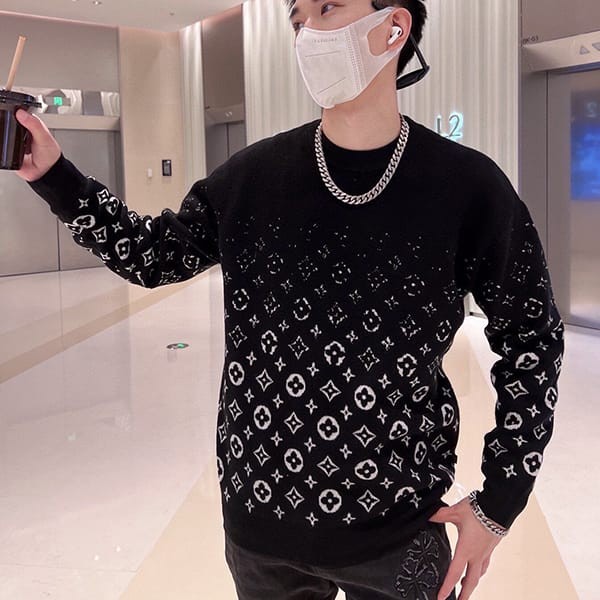 Stylish Louis Vuitton gradient sweater knit copy 1A8FM0