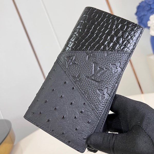 Louis Vuitton Replica Mixed Material Portefeuille Brother NM Long Wallet N81872