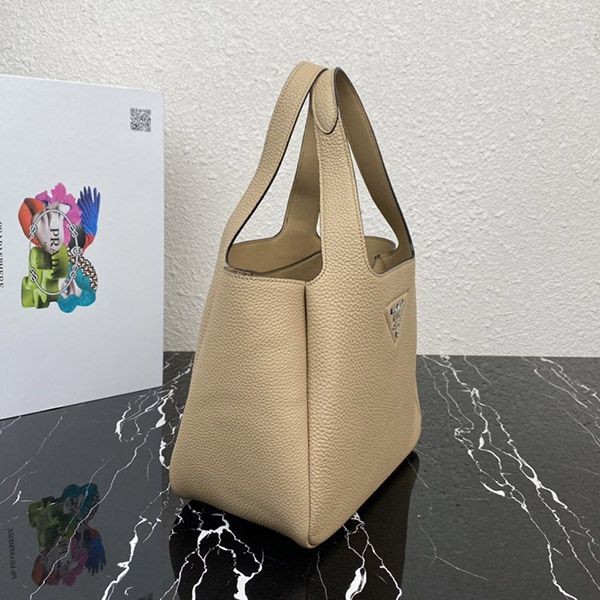 Hard to find Prada medium leather tote replica pup24605