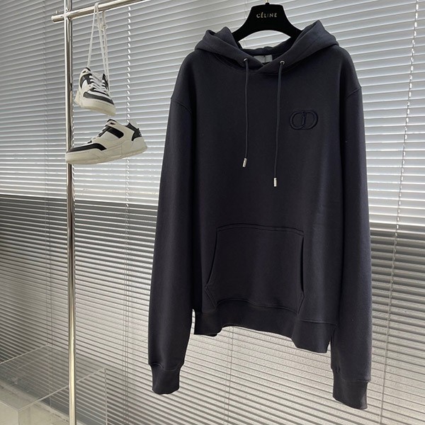 Dior Replica CD ICON Cotton Fleece Hoodie Parka dey33003