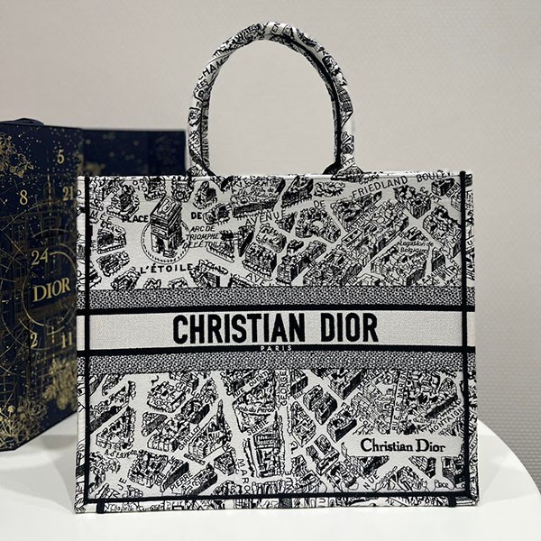 Dior Book Tote Replica Bag Plan de Paris White dec25453 Dior Book Tote Replica Bag Plan de Paris White dec25453