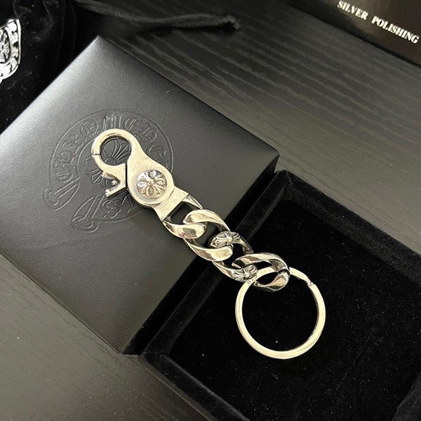 Super rare! Chrome Hearts replica fancy chain keychain Kud48372