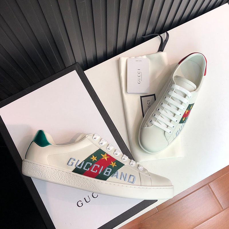Hard to find Gucci embroidered women's sneakers gug17752