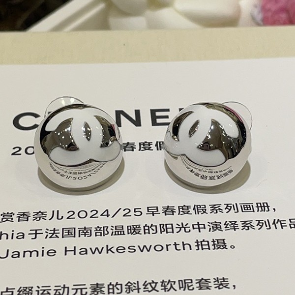 Luxury brand Chanel replica CC mark earrings with studs shc86441
