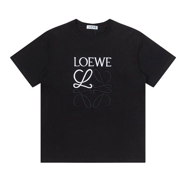 Attention★Loewe Anagram Craft T-shirt Copy Cotton loz45240