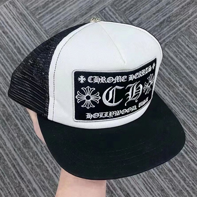 Chrome Hearts Mesh Cap Replica Free Size CAP Hat Kux33044