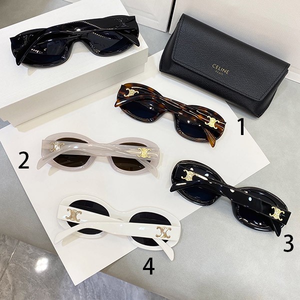 BTS V Tete's favorite Celine replica Triomphe 01 oval sunglasses in 4 colors 4S194CPLB BTS V Tete's favorite Celine replica Triomphe 01 oval sunglasses in 4 colors 4S194CPLB
