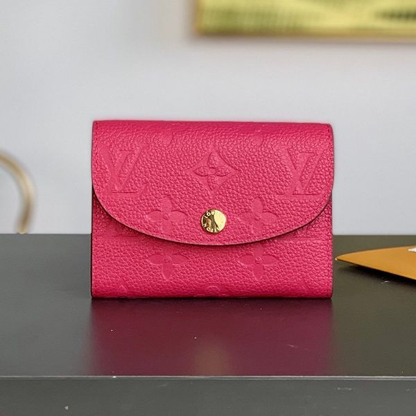 Love at first sight? [Louis Vuitton] Portemonne Rosari Mini Wallet Leather Replica vuk21263