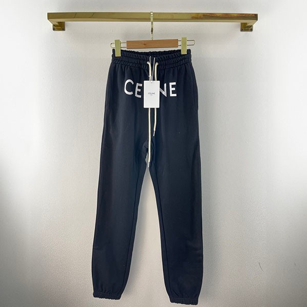 23SS Celine Printed Loose Jogger Pants Fake Cotton Fleece Cep86292 23SS Celine Printed Loose Jogger Pants Fake Cotton Fleece Cep86292