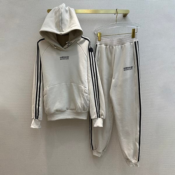 No.1 popular Moncler adidas collaboration hoodie, fake parka, top and bottom set mop90970 No.1 popular Moncler adidas collaboration hoodie, fake parka, top and bottom set mop90970