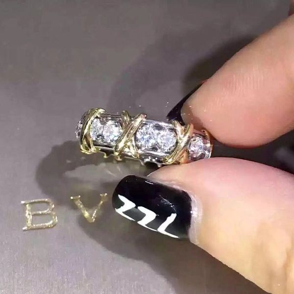 Love at first sight? Tiffany Jean Schlumberger 16 stone ring replica Tik52289