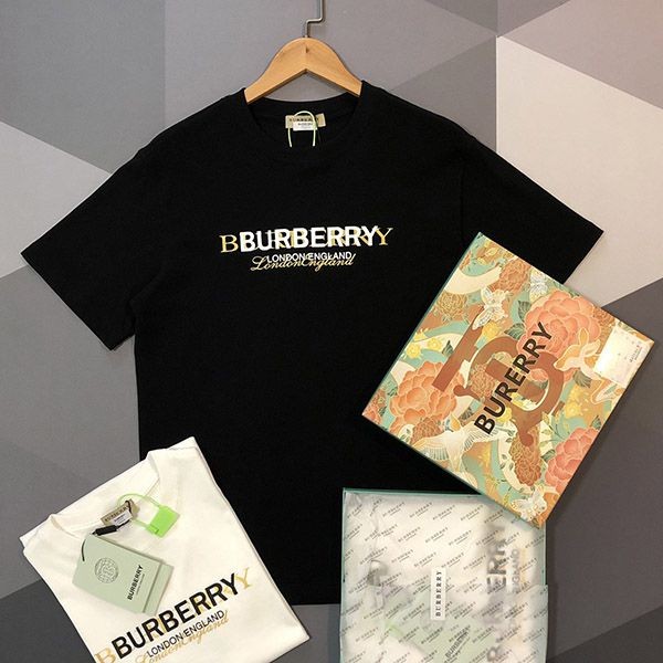 No. 1 in total sales! Burberry logo print fake T-shirt Baw56359 No. 1 in total sales! Burberry logo print fake T-shirt Baw56359