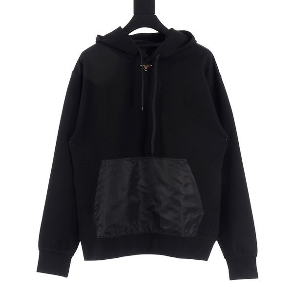 [Rare] Prada Cotton Hoodie Replica Logo Long Sleeve UJL45B_ 11CCF0002