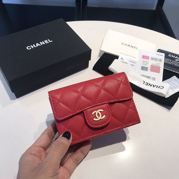 Super popular Chanel small wallet replica tri-fold wallet shy46470