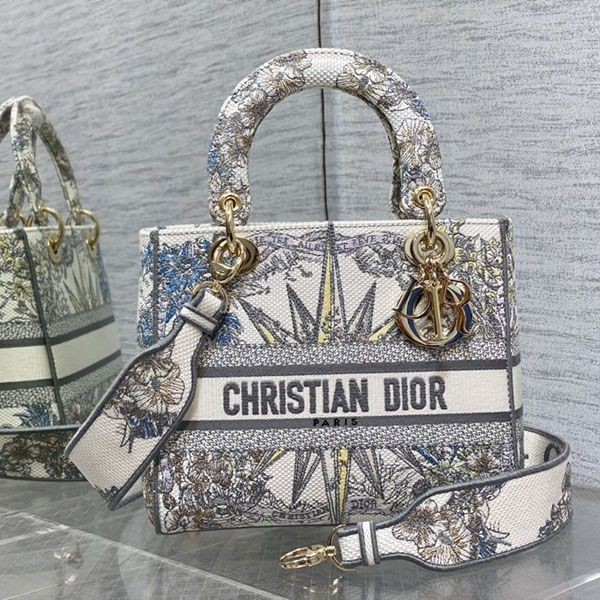 New sale Lady Dior replica LADY D-LITE medium bag dey78451