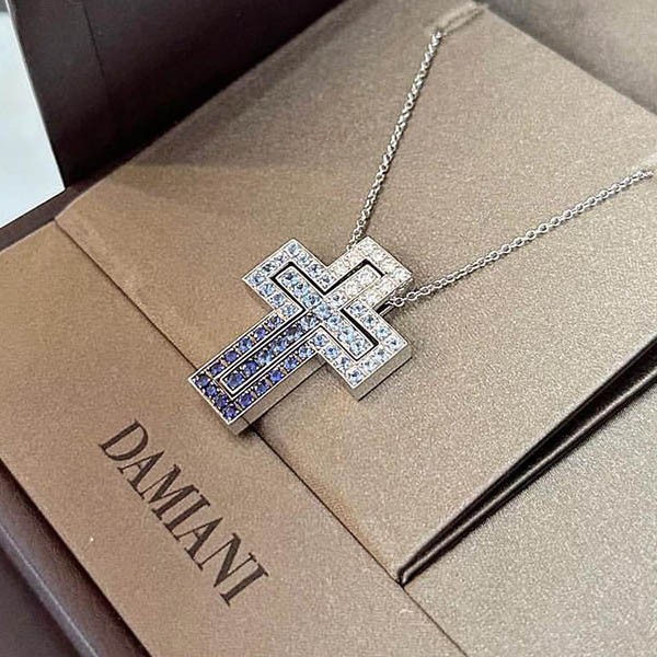 Immediate delivery Damiani replica Belle Epoque Iceberg Necklace M dao44364