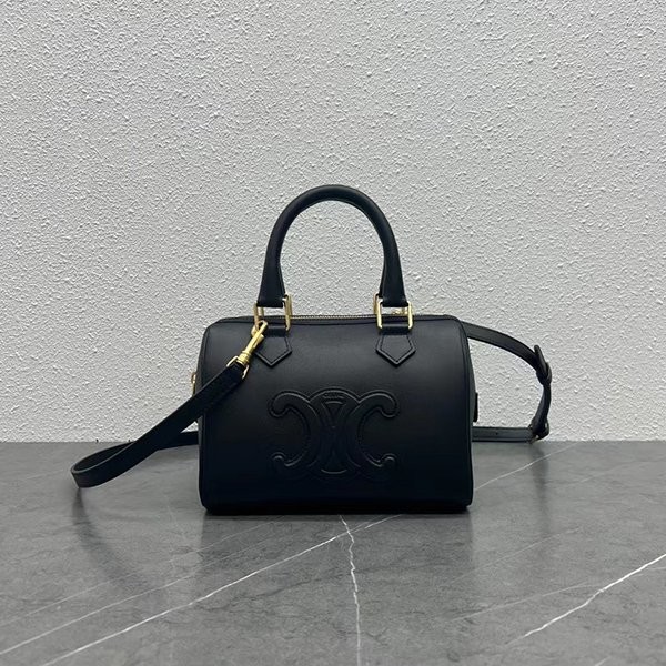 Celine Cuir Triomphe Replica Small Boston Bag Cel23472