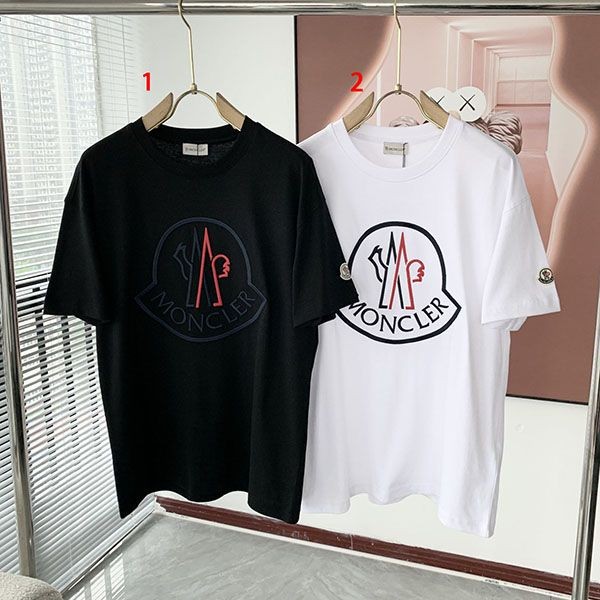Recommended Moncler logo print T-shirt fake moe71546 Recommended Moncler logo print T-shirt fake moe71546