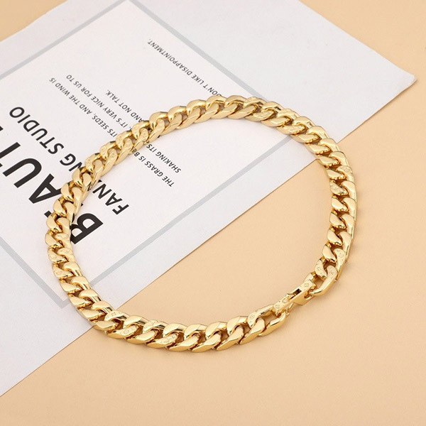 Louis Vuitton Necklace Replica LV Chain Link Gold vup80829