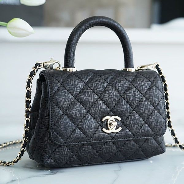 A nice Chanel Coco Handle replica 19cm mini flap shx79178