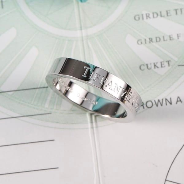 Hard to find fake Tiffany 1837 Interlocking Circle Ring in 3 colors Tiv80052