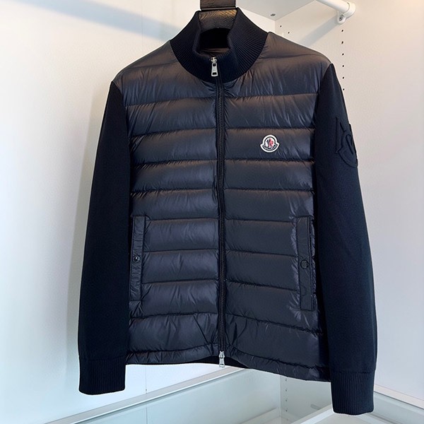 Moncler Replica Down Knit Cardigan Hybrid 9B00007 Moncler Replica Down Knit Cardigan Hybrid 9B00007