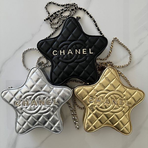 [Very small stock!!] Chanel Parody 2024 Cruise Limited Edition Star Bag AS4579