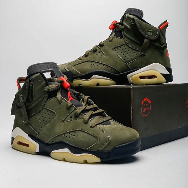 Travis Scott x Nike Air Jordan 6 Replica Retro Cactus Jack CN1084200