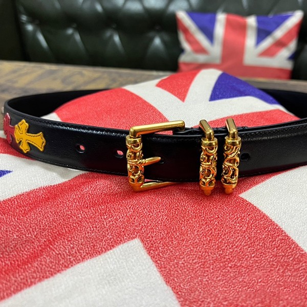 I definitely want it! Chrome Hearts Roller Belt Replica 18K Gold Kui94709