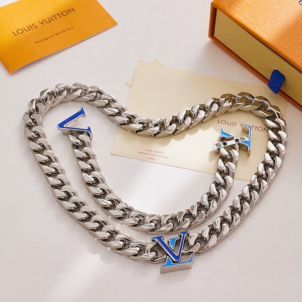 High quality Louis Vuitton Collier Chain fake necklace vui91118