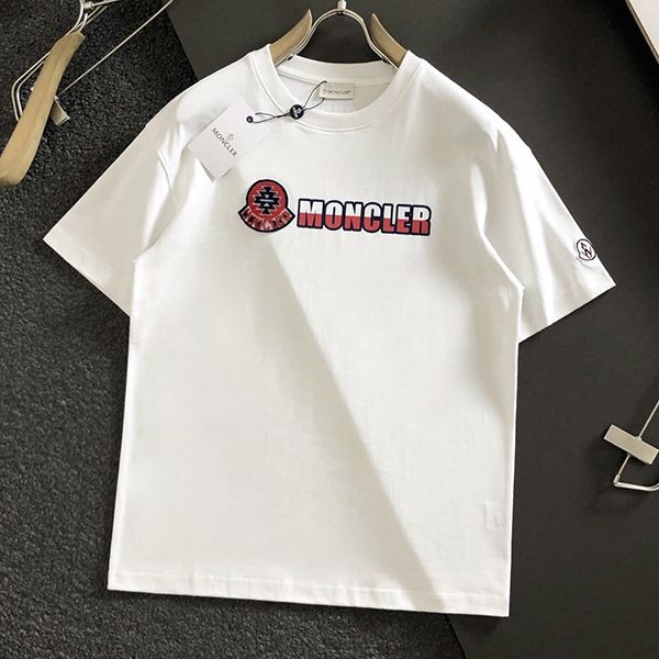 Very popular: Moncler logo cotton short sleeve T-shirt replica mol87018 Very popular: Moncler logo cotton short sleeve T-shirt replica mol87018