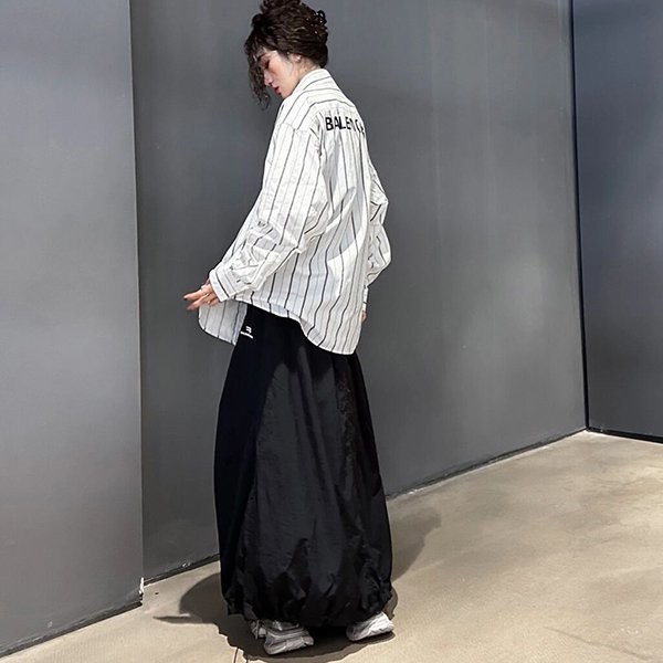 Balenciaga long sleeve shirt with copy logo and monogram for men and women baa87556