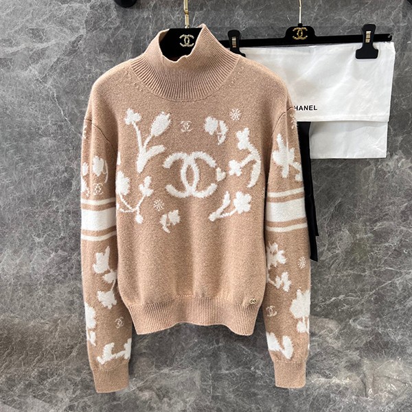 No. 1 in total sales! Chanel Coconage long sleeve knit, grade N, sho48176