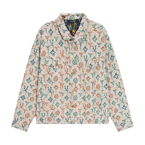 Quick delivery Louis Vuitton denim jacket replica monogram vuv35872