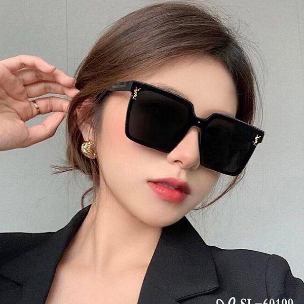 Easy to use Saint Laurent black square frame sunglasses Saf06489