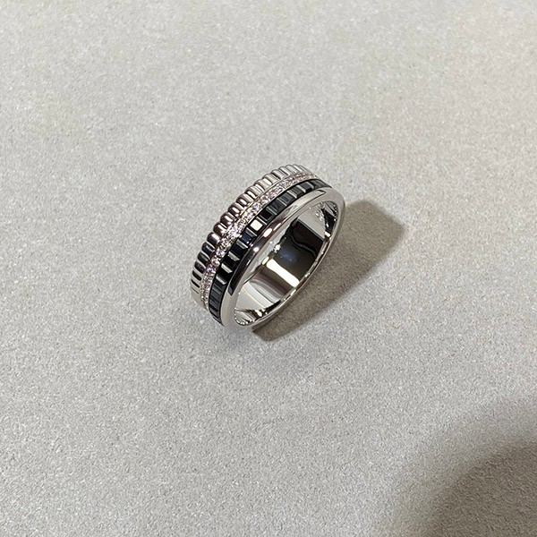 Boucheron Replica Quatre Double White Diamond Ring Small JRG03277