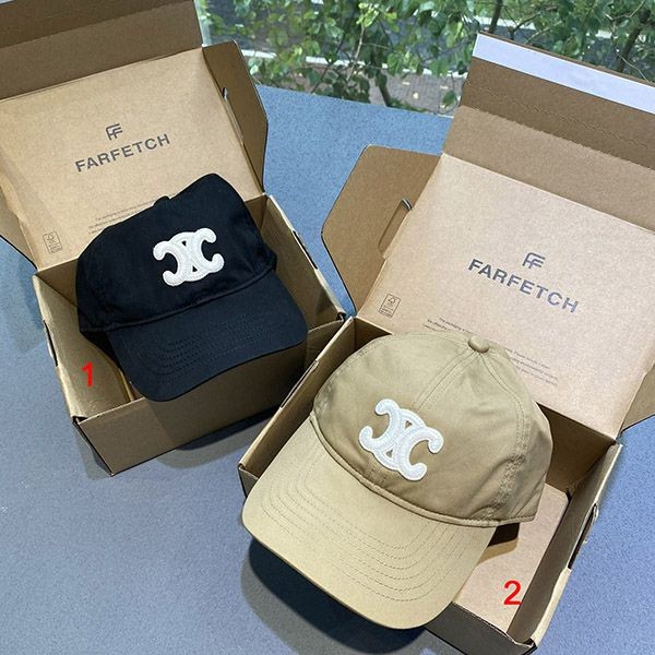 Very popular! Celine baseball cap / cotton Cem97141 Very popular! Celine baseball cap / cotton Cem97141