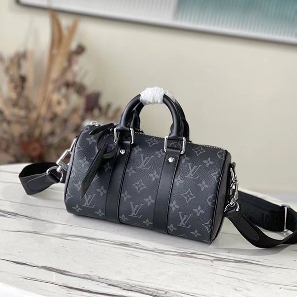 [Keepall 25 Usability] Louis Vuitton Keepall Bandouliere 25 Replica M46271