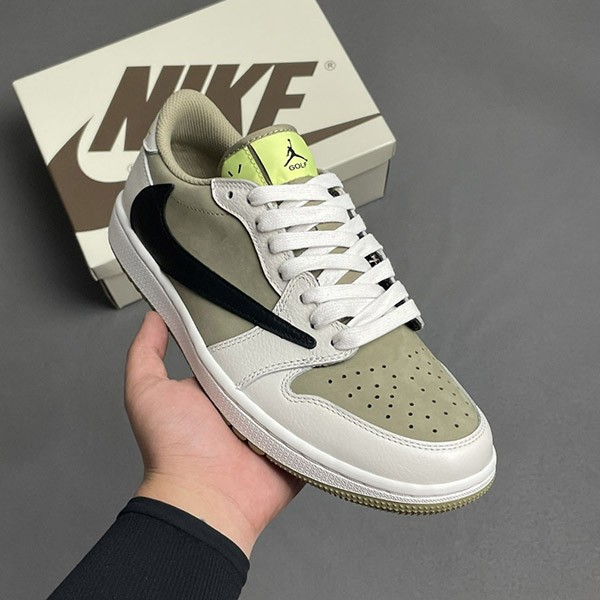 Air Jordan 1 Golf Replica Travis Olive Nike Low FZ3124-200