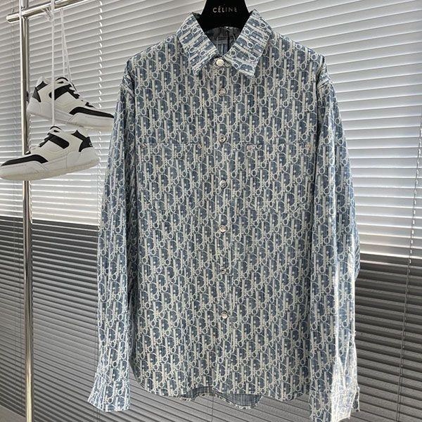 Dior denim shirt replica dem97675 Dior denim shirt replica dem97675