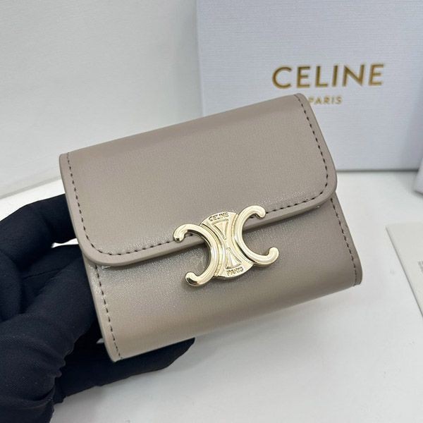 No.1 Popular Celine Replica Triomphe Wallet Peony Cei75098